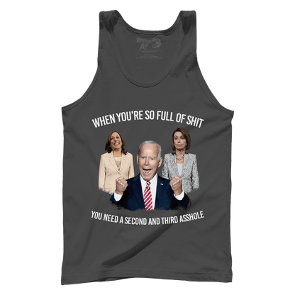 T-shirt Premium Mens Tank / Dark Grey / XS You Need A Second And Third