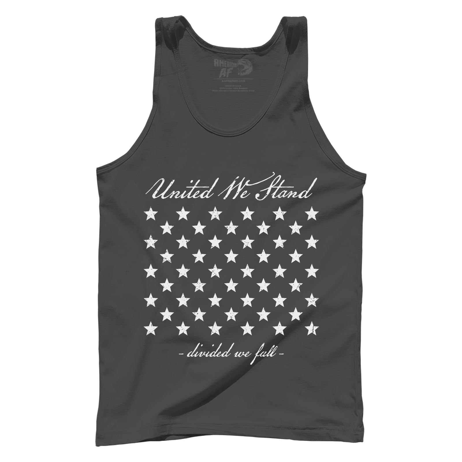 T-shirt Premium Mens Tank / Dark Grey / XS United We Stand