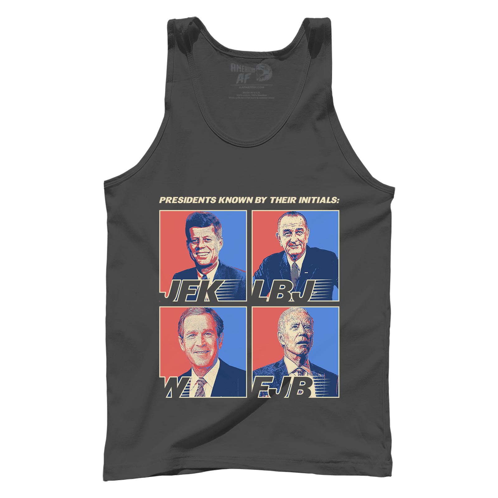 T-shirt Premium Mens Tank / Dark Grey / XS Known By Initials