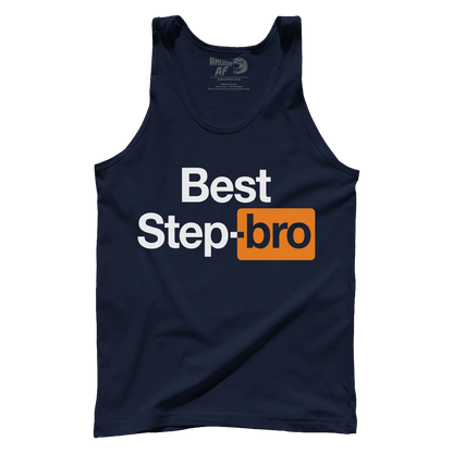 Apparel Premium Mens Tank / Navy / XS Best Step-bro