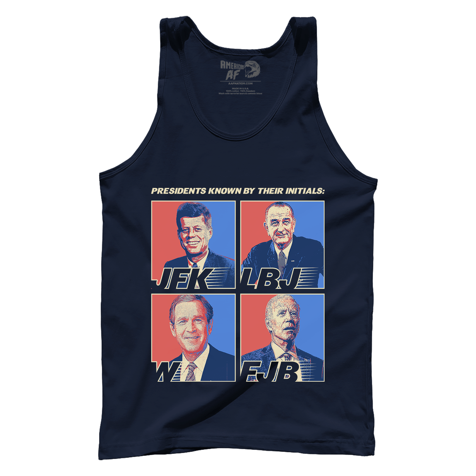 T-shirt Premium Mens Tank / Navy / XS Known By Initials