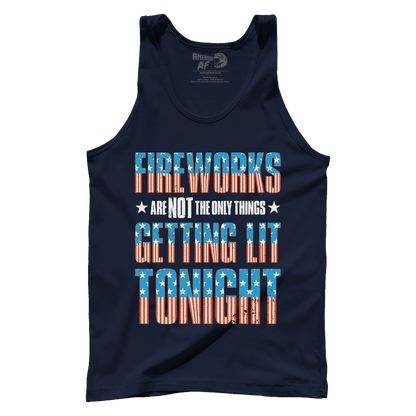 Apparel Premium Mens Tank / Navy / XS Getting Lit Tonight