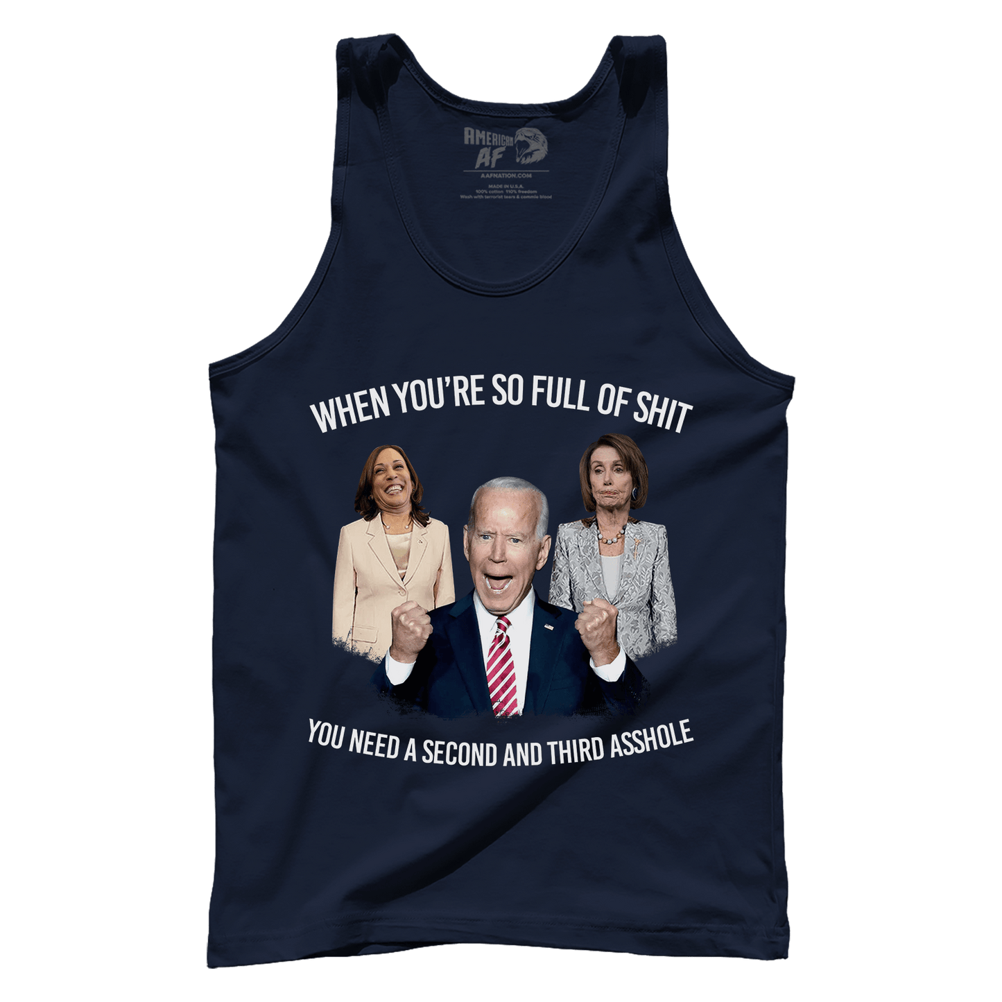 T-shirt Premium Mens Tank / Navy / XS You Need A Second And Third