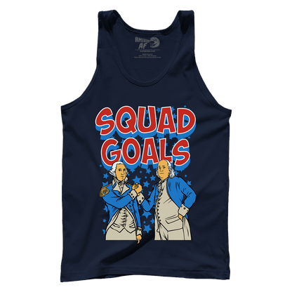 T-shirt Premium Mens Tank / Navy / XS Squad Goals