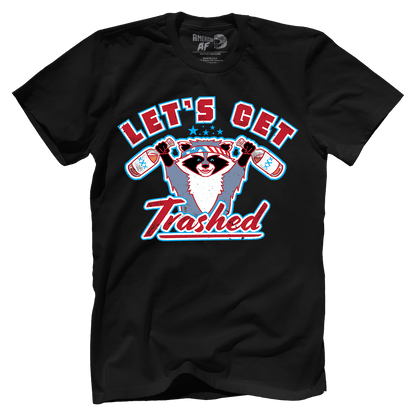 Apparel Premium Mens Shirt / Black / XS Let's Get Trashed