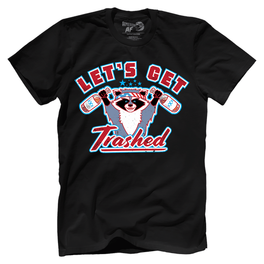 Apparel Premium Mens Shirt / Black / XS Let's Get Trashed