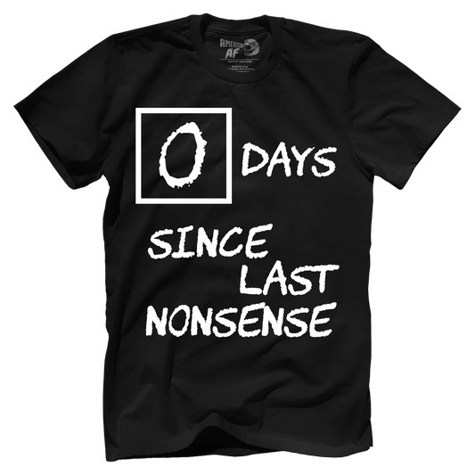 Days Since Last Nonsense