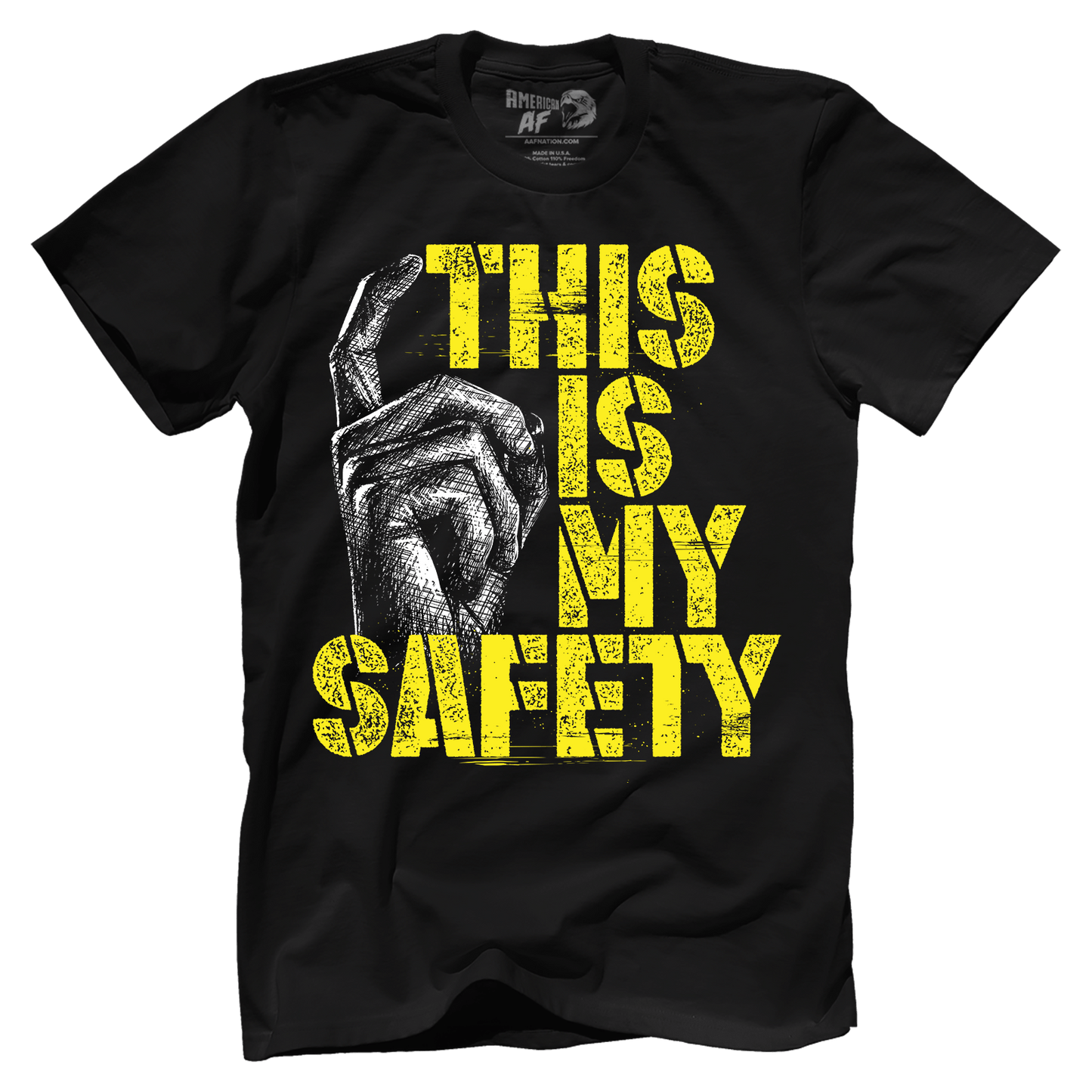 T-shirt Premium Mens Shirt / Black / XS This Is My Safety
