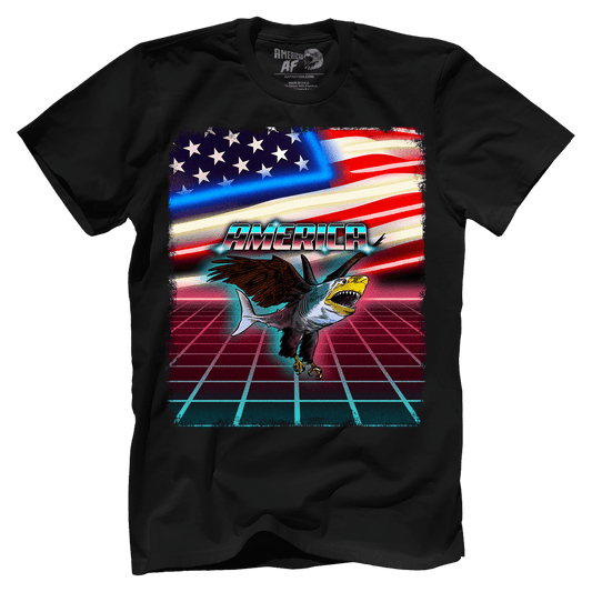 Retro Eagle Shark