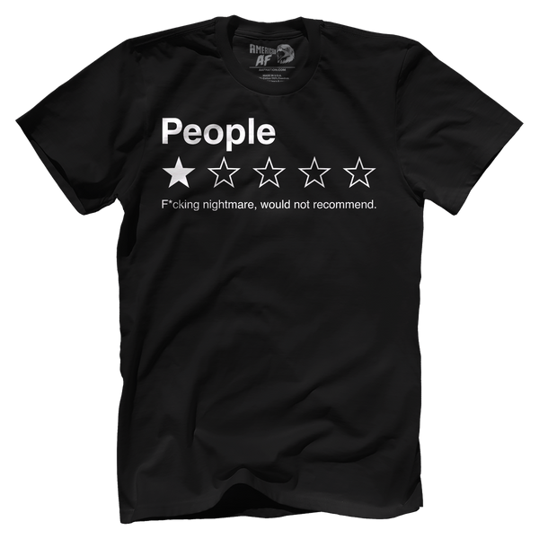 People - Would Not Recommend