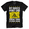 My Rights Don't End - Don't Tread on Me