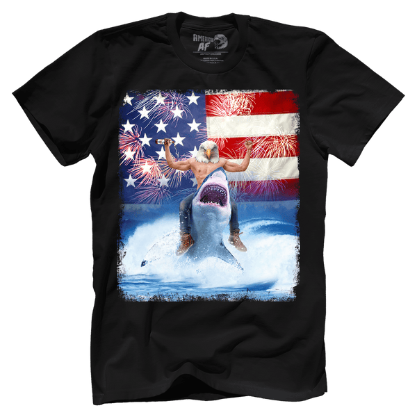 Shark Riding Eagle