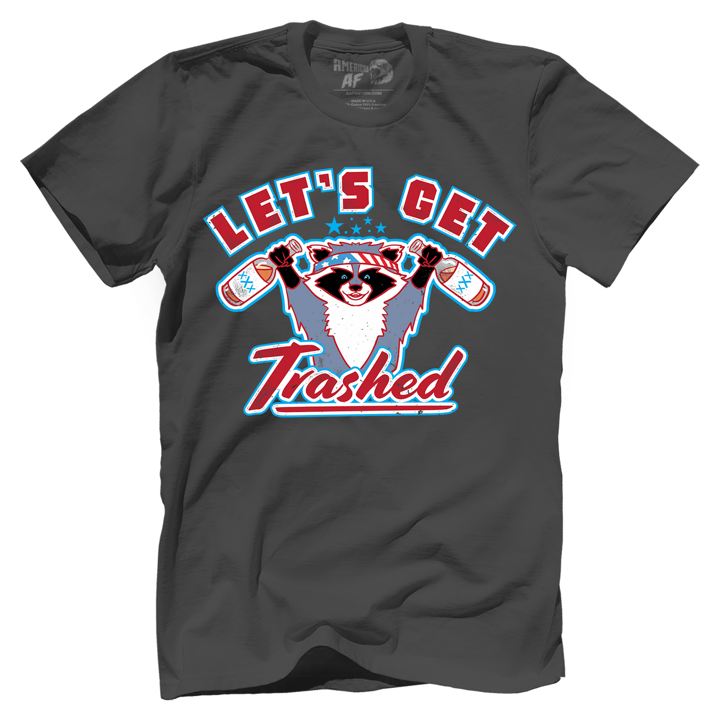 Apparel Premium Mens Shirt / Heavy Metal / XS Let's Get Trashed