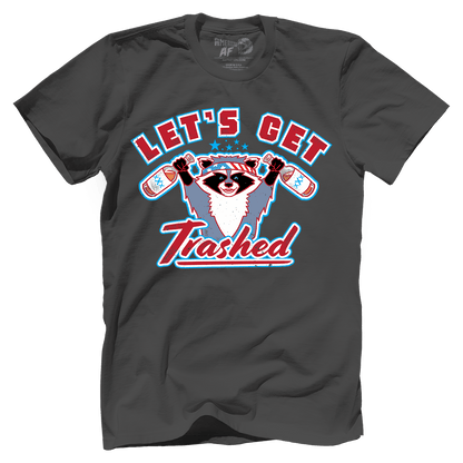 Apparel Premium Mens Shirt / Heavy Metal / XS Let's Get Trashed
