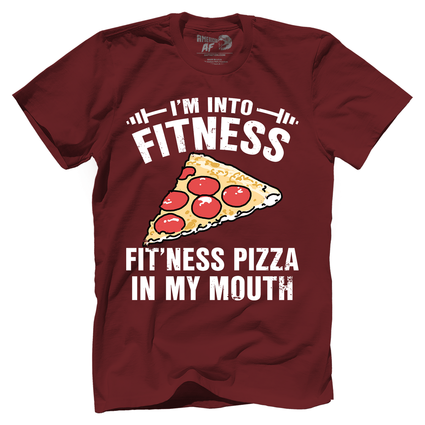 T-shirt Fitness Pizza