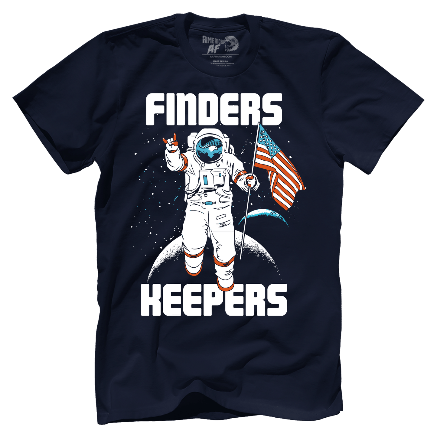 T-shirt Premium Mens Shirt / Midnight Navy / XS Finder's Keepers - Moon Mission