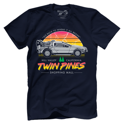 T-shirt Premium Mens Shirt / Midnight Navy / XS Twin Pines