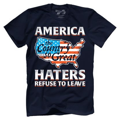 T-shirt Premium Mens Shirt / Midnight Navy / XS America - The Country So Great