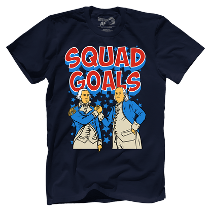 T-shirt Premium Mens Shirt / Midnight Navy / XS Squad Goals