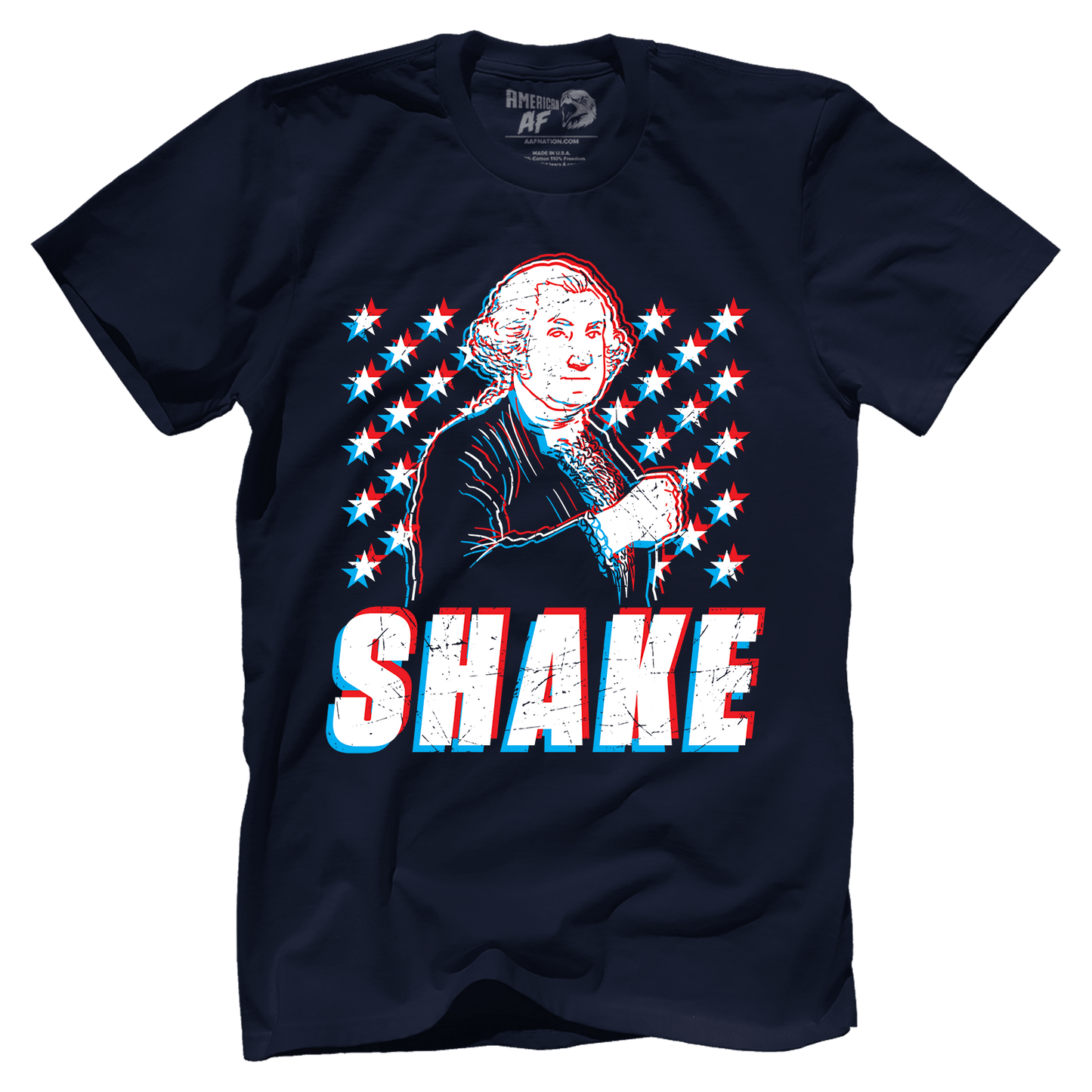 T-shirt Premium Mens Shirt / Midnight Navy / XS Shake V2