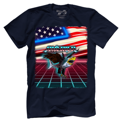 Retro Eagle Shark