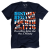 History Began In 1776