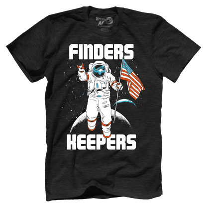 T-shirt Premium Mens Triblend Shirt / Vintage Black / S Finder's Keepers - Moon Mission