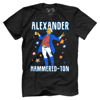 T-shirt Premium Mens Triblend Shirt / Vintage Black / S Let's Get Alexander Hammered-Ton