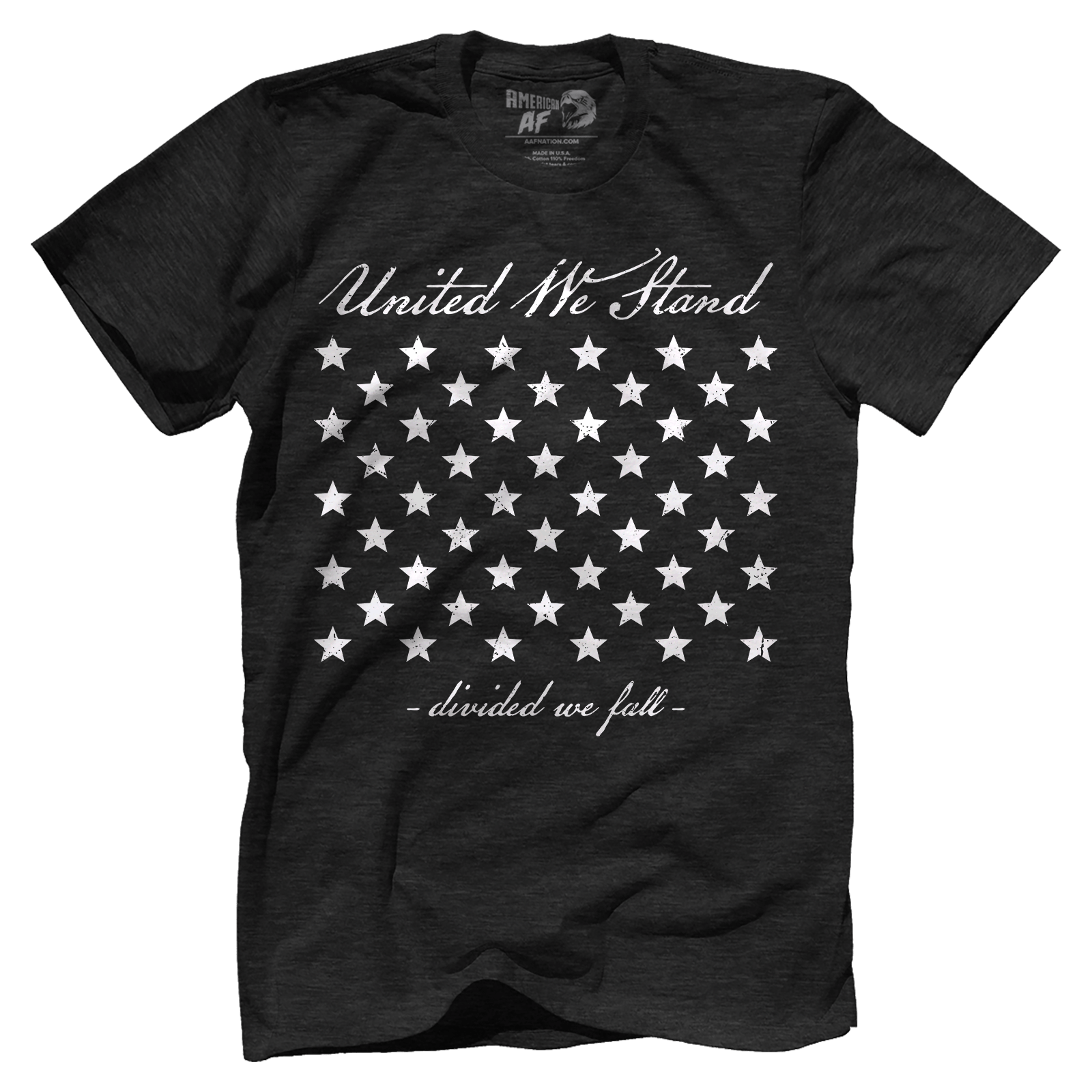 T-shirt Premium Mens Triblend Shirt / Vintage Black / S United We Stand