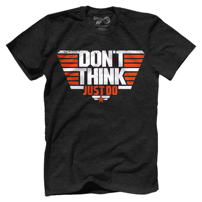 Apparel Premium Mens Triblend Shirt / Vintage Black / S Don't Think Just Do