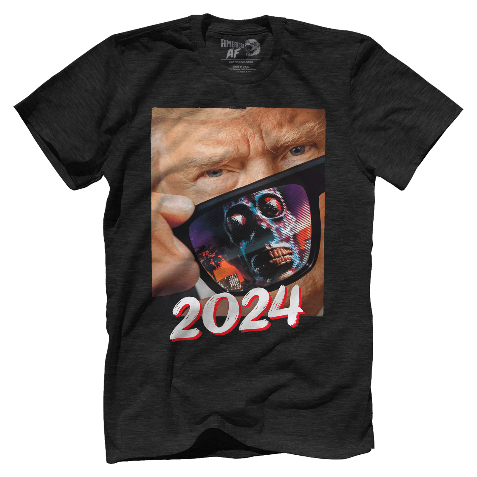 T-shirt Premium Mens Triblend Shirt / Vintage Black / S Trump 2024 They Live