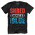 Shred White And Blue