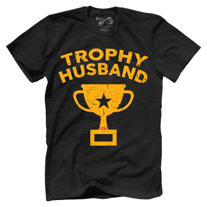 T-shirt Premium Mens Triblend Shirt / Vintage Black / S Trophy Husband