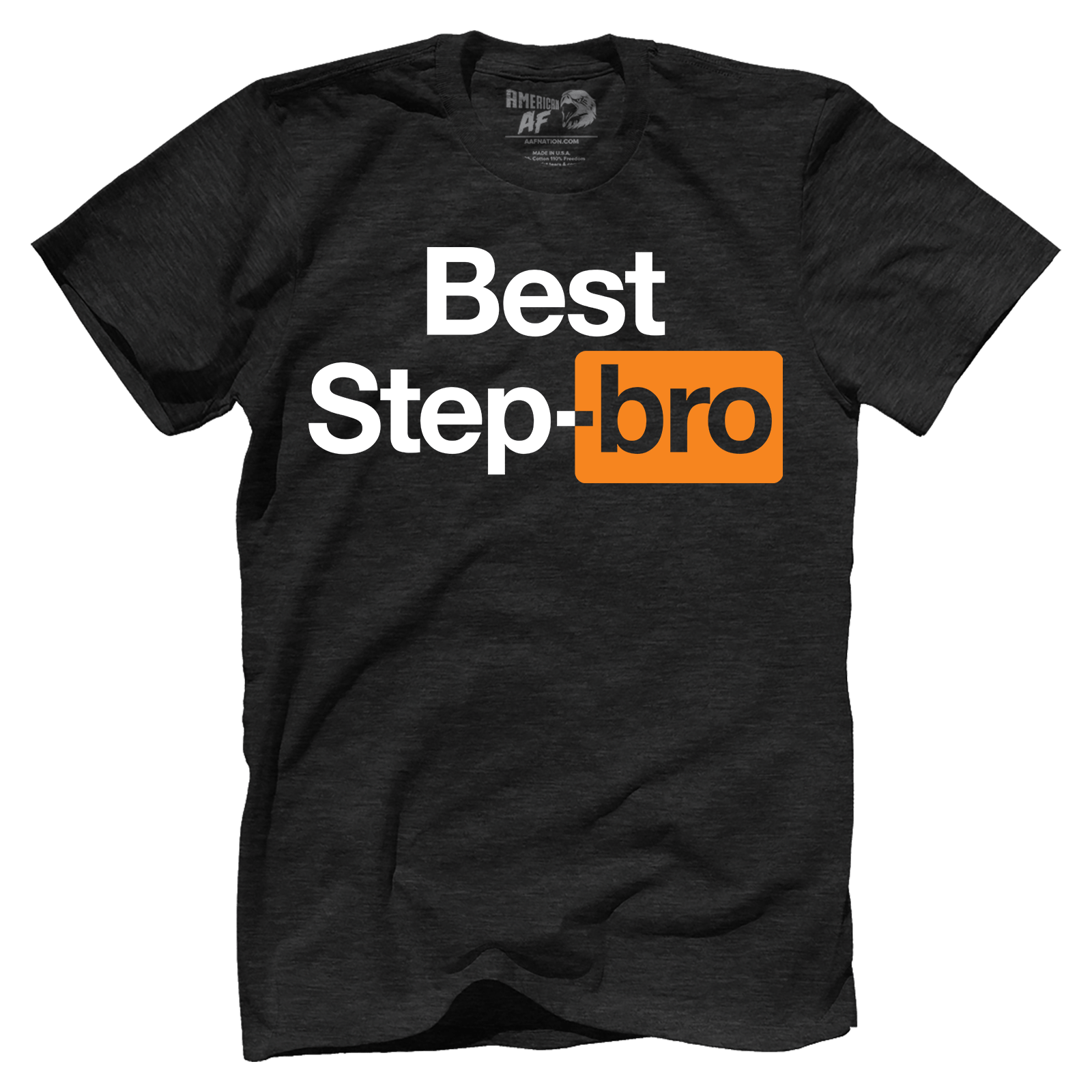 T-shirt Premium Mens Triblend Shirt / Vintage Black / S Best Step-bro