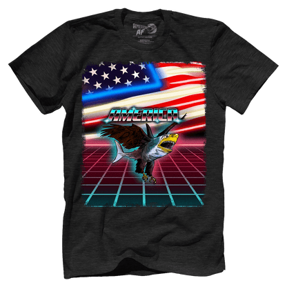 Retro Eagle Shark