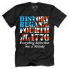 History Began In 1776