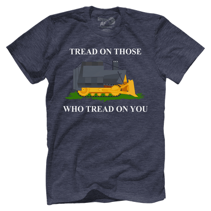 T-shirt Premium Mens Triblend Shirt / Vintage Navy / S Tread on Those Who Tread on You