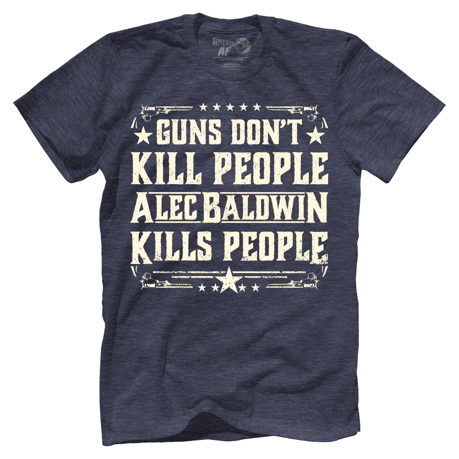 T-shirt Premium Mens Triblend Shirt / Vintage Navy / S Baldwin Kills
