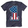 Number 1 Flag | American AF - AAF Nation