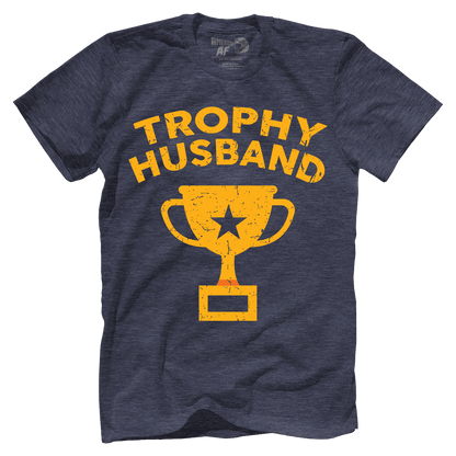 T-shirt Premium Mens Triblend Shirt / Vintage Navy / S Trophy Husband