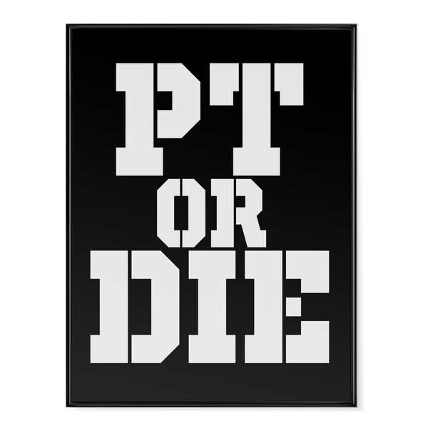 PT or DIE - Poster