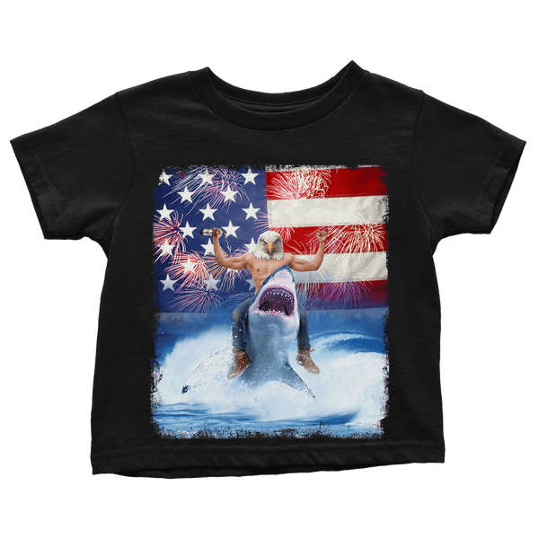 Shark Riding Eagle - Toddlers