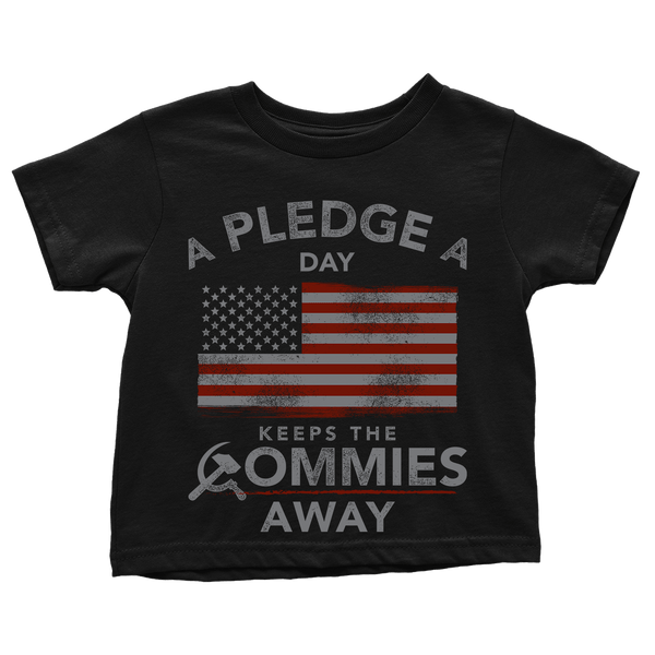 A Pledge a Day Keeps the Commies Away - Toddlers