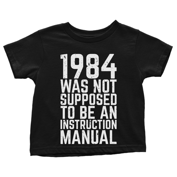 1984 Instruction Manual - Toddlers
