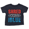 Shred White And Blue - Toddlers
