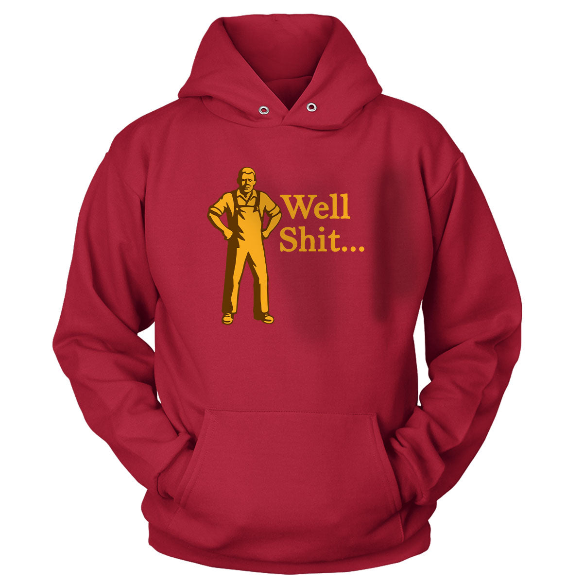Grumpy Man - Well Shit Hoodie