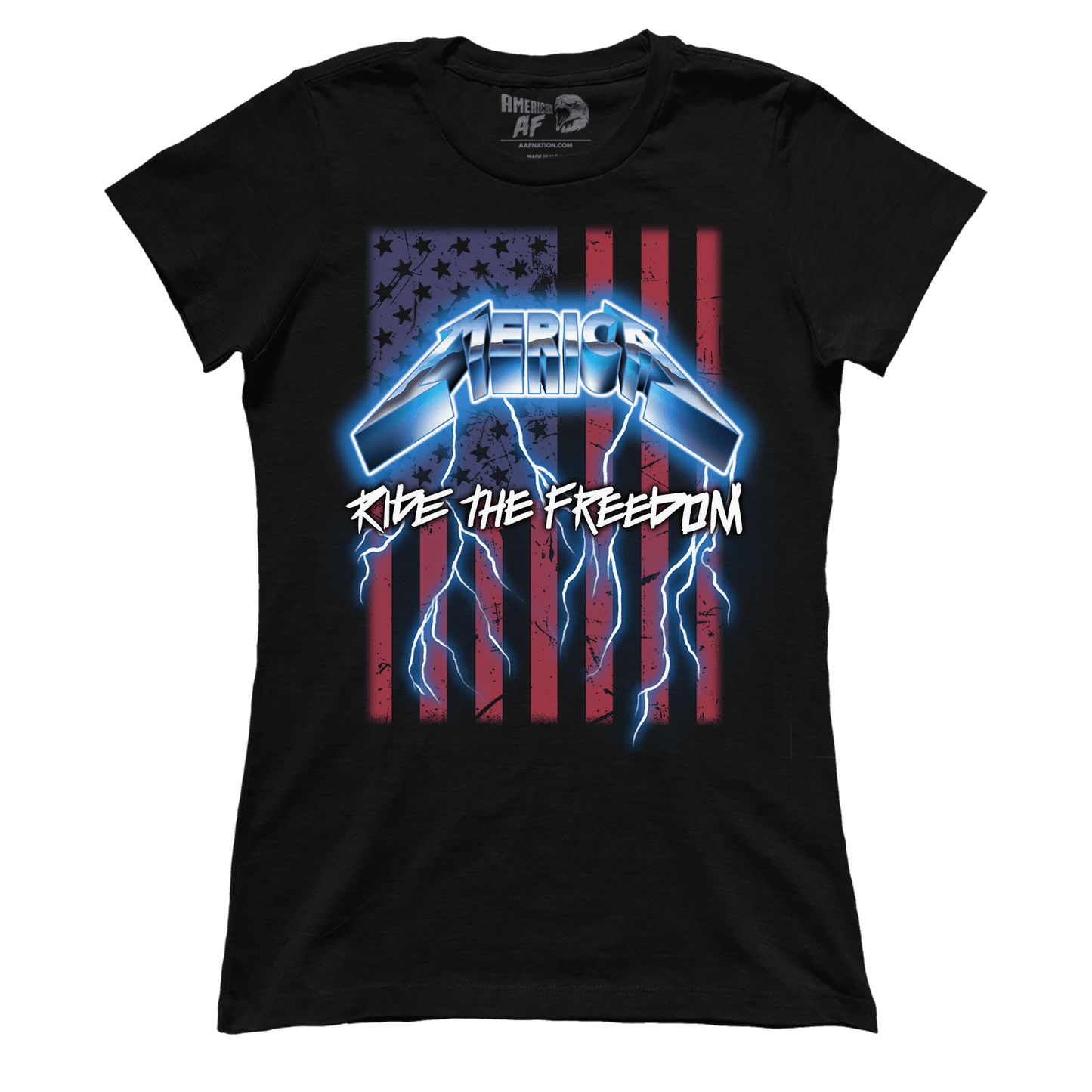T-shirt Premium Ladies Tee / Black / XS Ride the Freedom (Ladies)