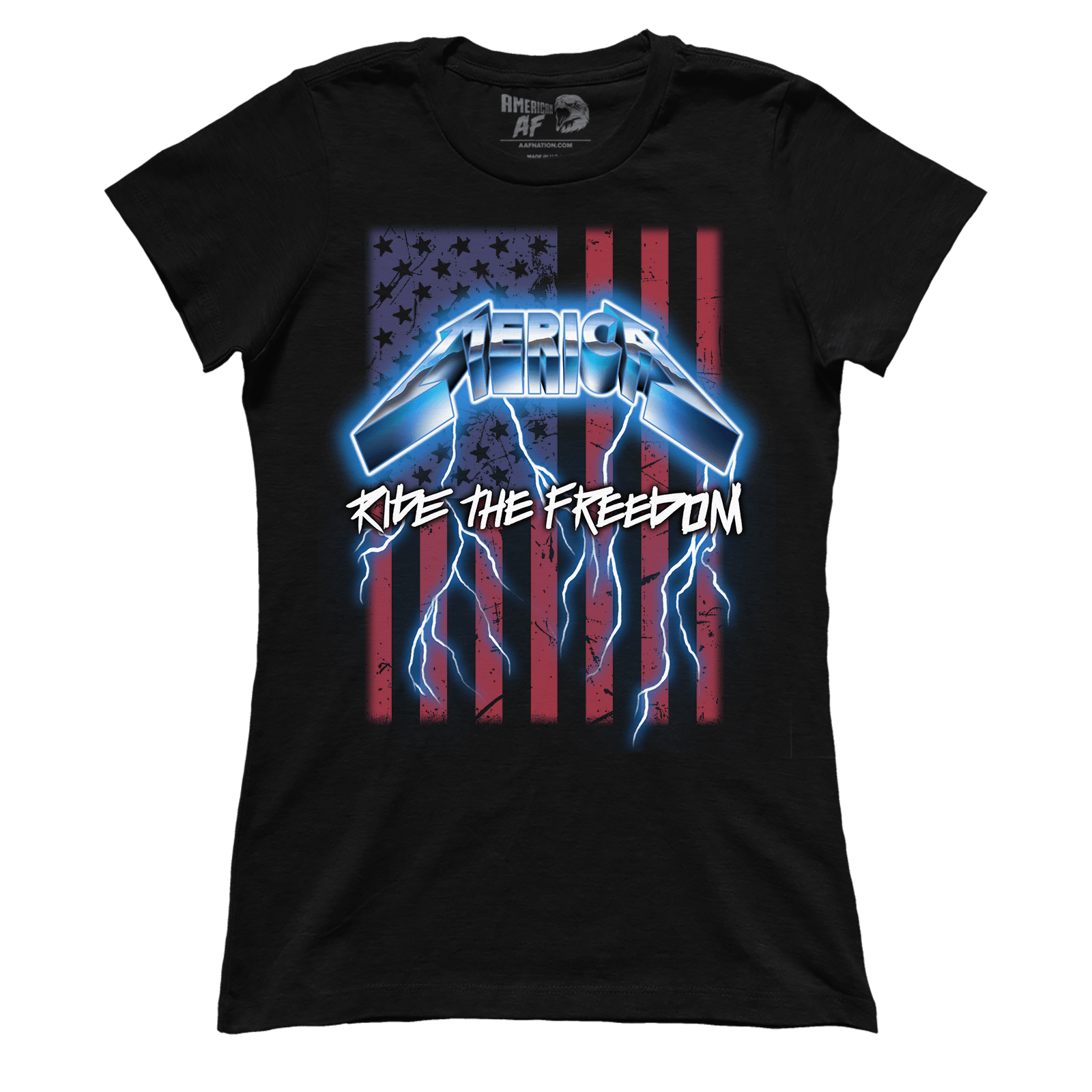 T-shirt Premium Ladies Tee / Black / XS Ride the Freedom (Ladies)