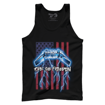 T-shirt Premium Mens Tank / Black / XS Ride the Freedom