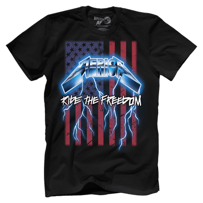T-shirt Premium Mens Shirt / Black / XS Ride the Freedom